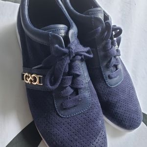 Navy womens Cole Haan tennis shoes